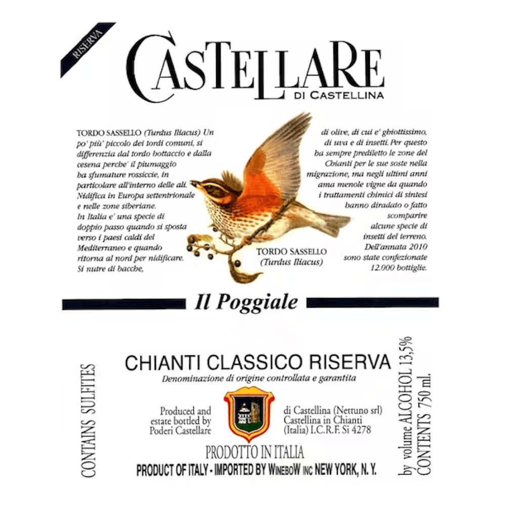 Castellare 'Il Poggiale' Chianti Classico Riserva 2020 Italian Red