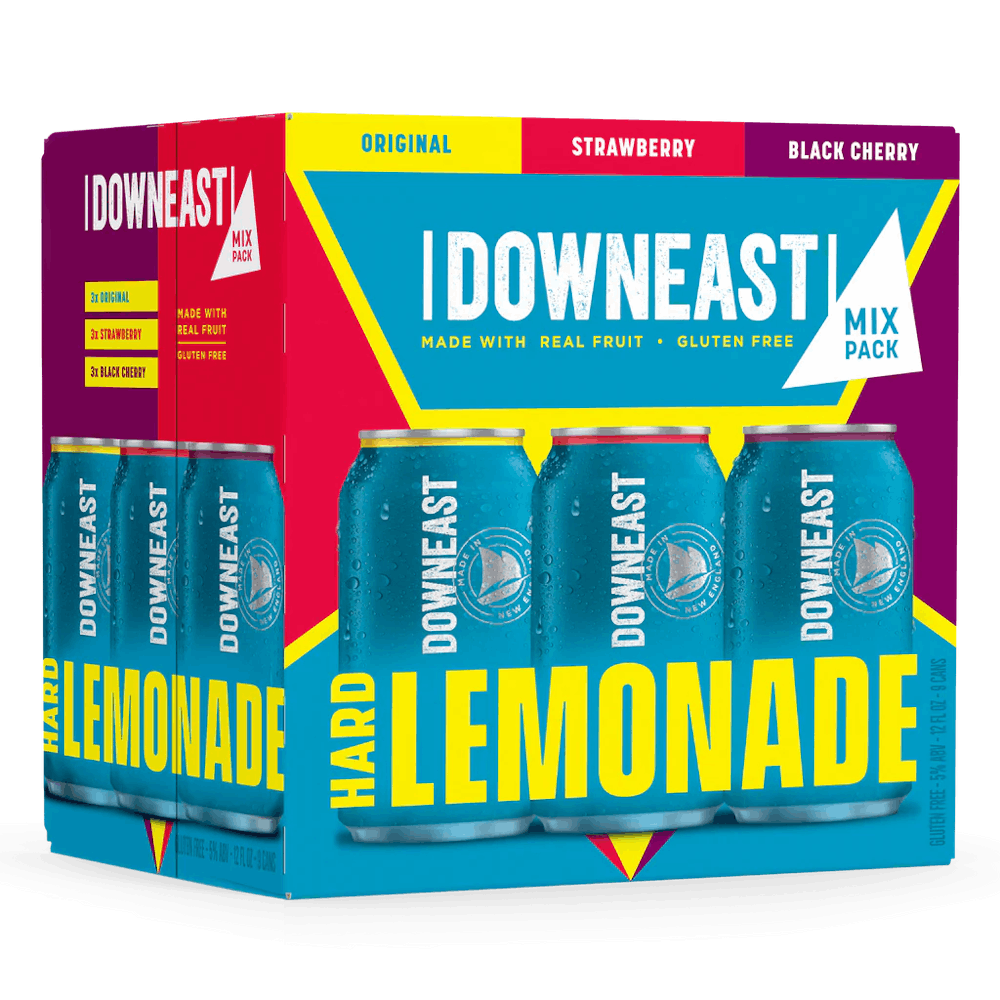 Downeast Hard Lemonade Mix Pack 912oz Cans Other / Variety Packs