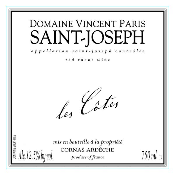 Vincent Paris St. Joseph 'Les Cotes' 2021