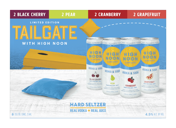 High Noon Gameday Variety Hard Seltzer 8-355ml Cans
