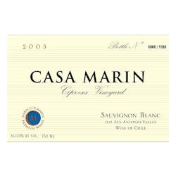 Casa Marin 'Cipreses' Sauvignon Blanc 2008 image