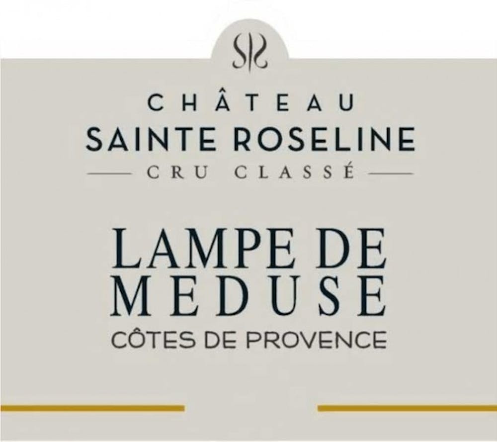 Chateau Sainte Roseline Lampe De Meduse Rose 2022 Rosé