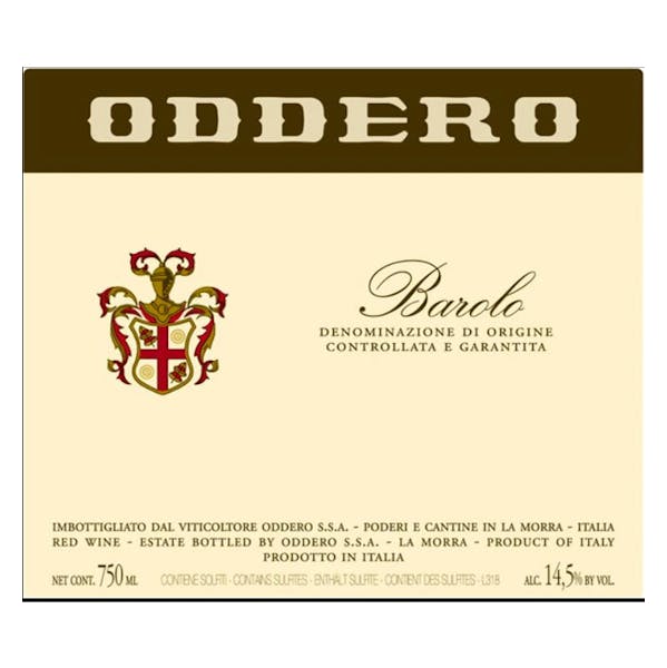 Oddero Barolo 2019