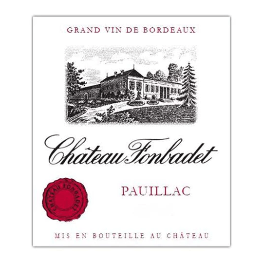 Chateau Fonbadet Pauillac 2018