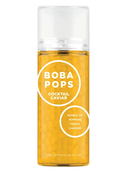 Boba Pops Cocktail Caviar Peach Vodka Pearls 375ml