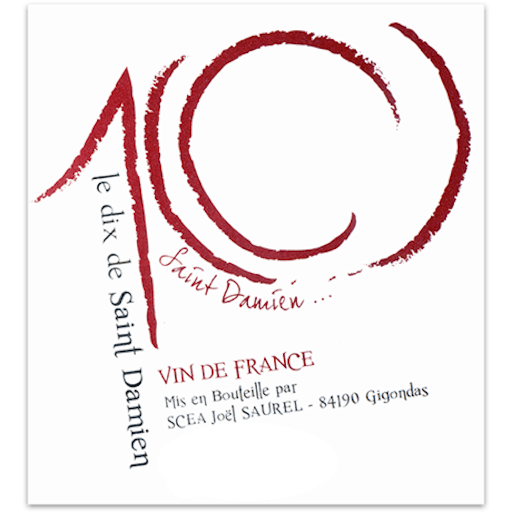 Domaine Saint Damien 'Le Dix' Vin de France 2021 Rhone Blend Red