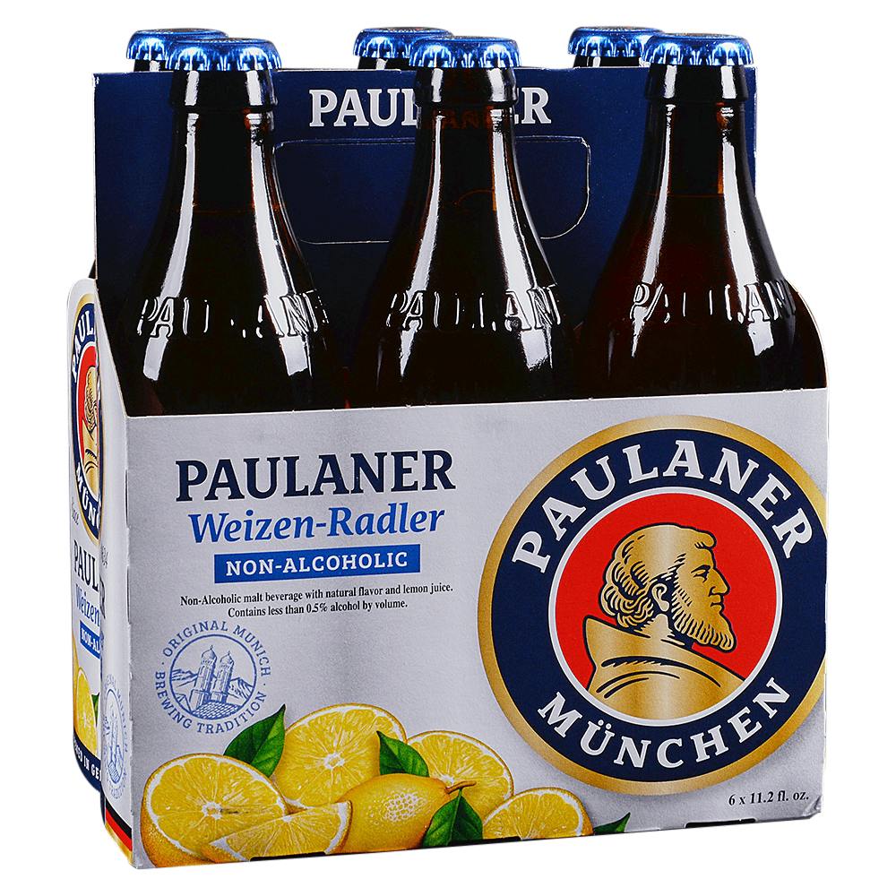 Paulaner NonAlcoholic WeizenRadler 612oz Bottles NonAlcoholic Beer