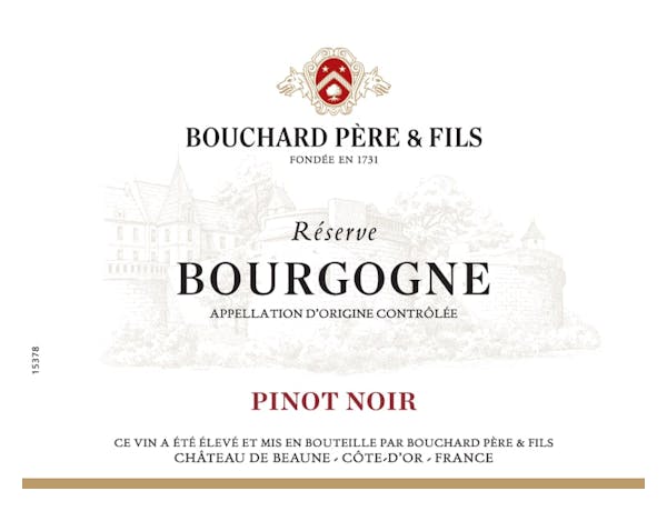Bouchard Pere & Fils 'Reserve' Pinot Noir Bourgogne 2020