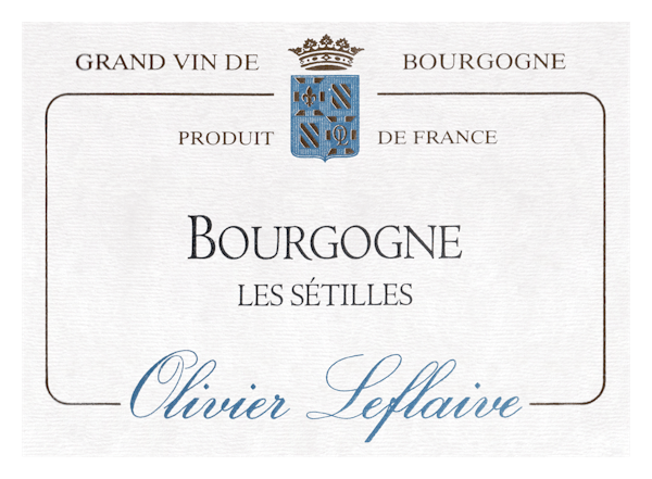 Olivier Leflaive Bourgogne Blanc Les Setilles 2022