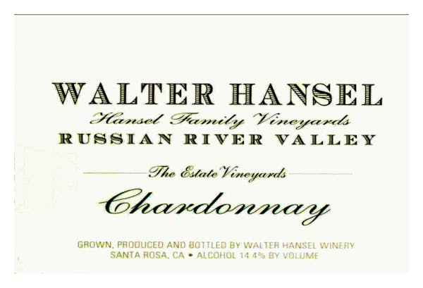 Walter Hansel 'Estate' Chardonnay 2021