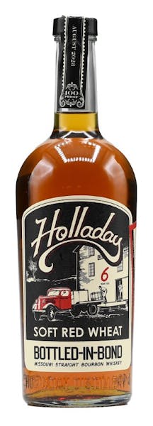 Holladay Bourbon 6year Soft Red Wheat Bottled in Bond