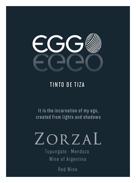 Zorzal 'Eggo Tinto de Tiza' Malbec Blend 2019