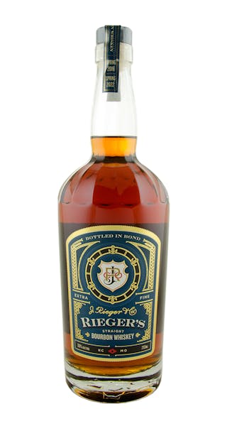 J. Rieger 'Bottled in Bond' Straight Bourbon Whiskey 100pf