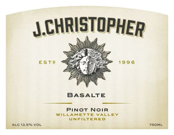 J. Christopher 'Basalte' Pinot Noir 2019