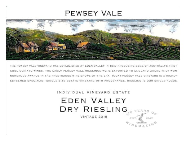 Pewsey Vale Dry Riesling 2022