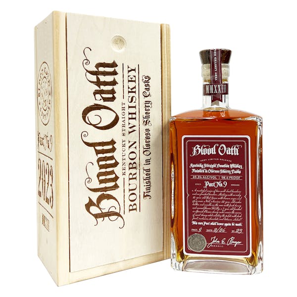 Blood Oath Pact No.9 98.6proof Limited Release Bourbon 750ml