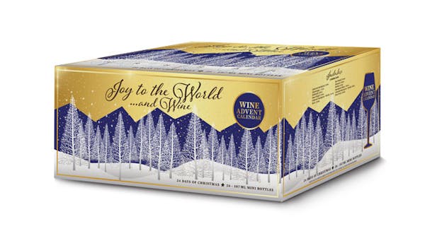 Joy to the World Wine Advent Calendar 24-187ml