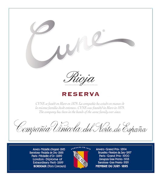 Cune 'Reserva' Rioja 2017