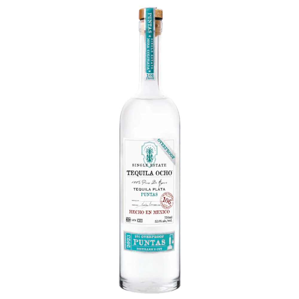 Tequila Ocho Plata 'Puntas' Tequila 750ml Tequila