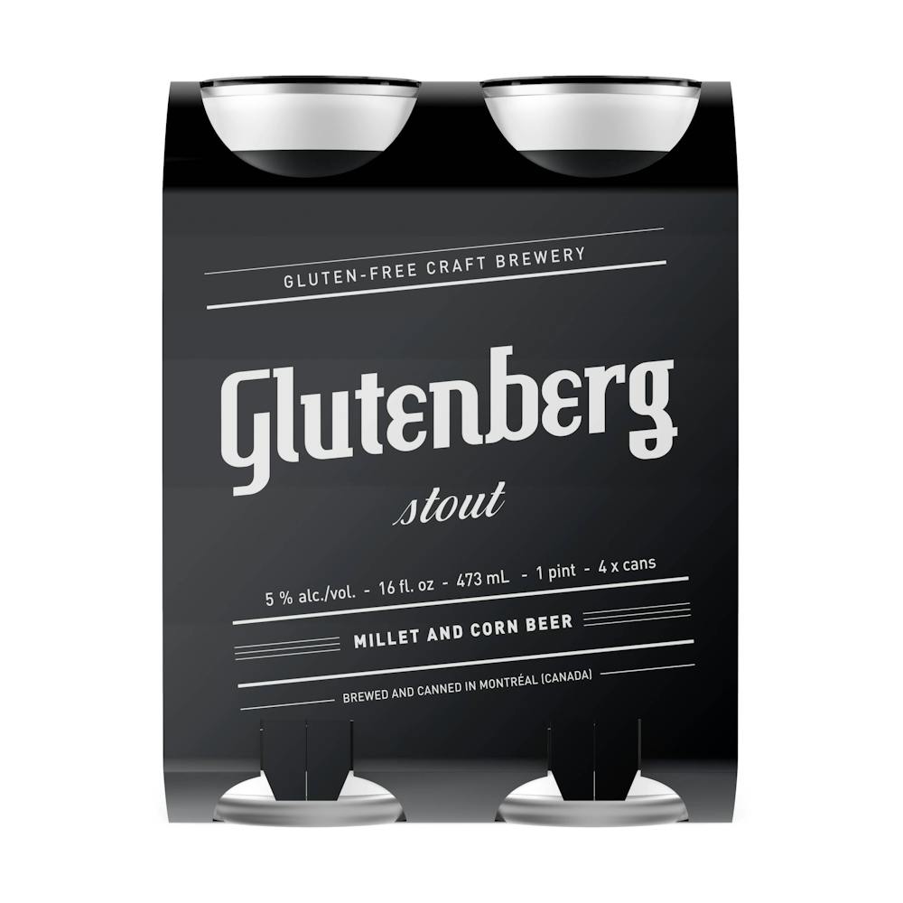Glutenberg GlutenFree Stout 416oz Cans Stout/Porter