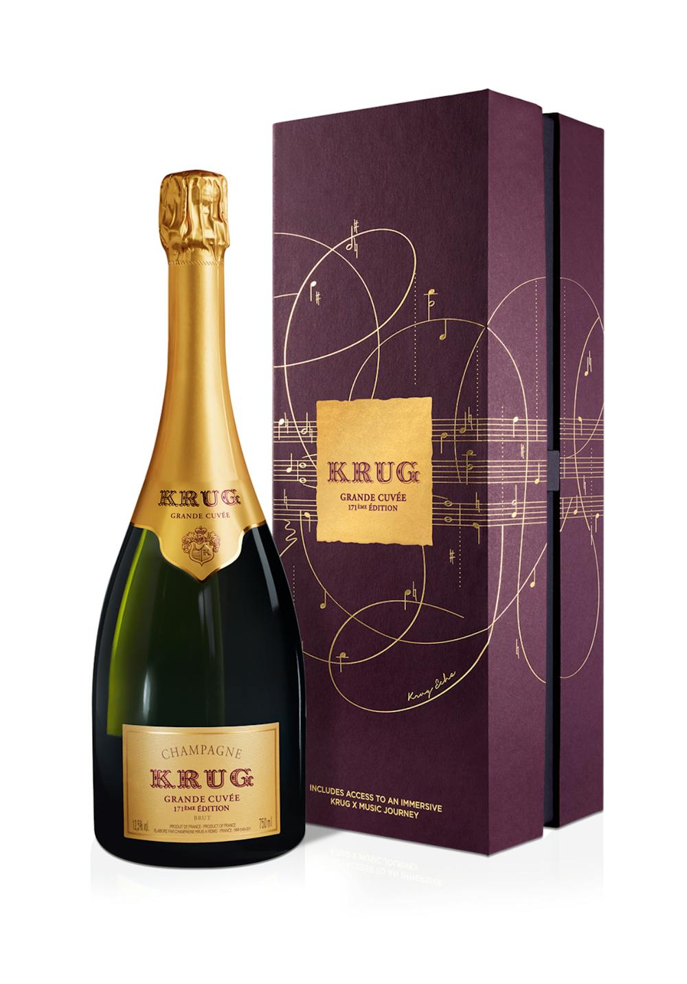 Krug Grande Cuvee NV Brut 171st Edition Echoes Gift Box :: Bubbly Dry