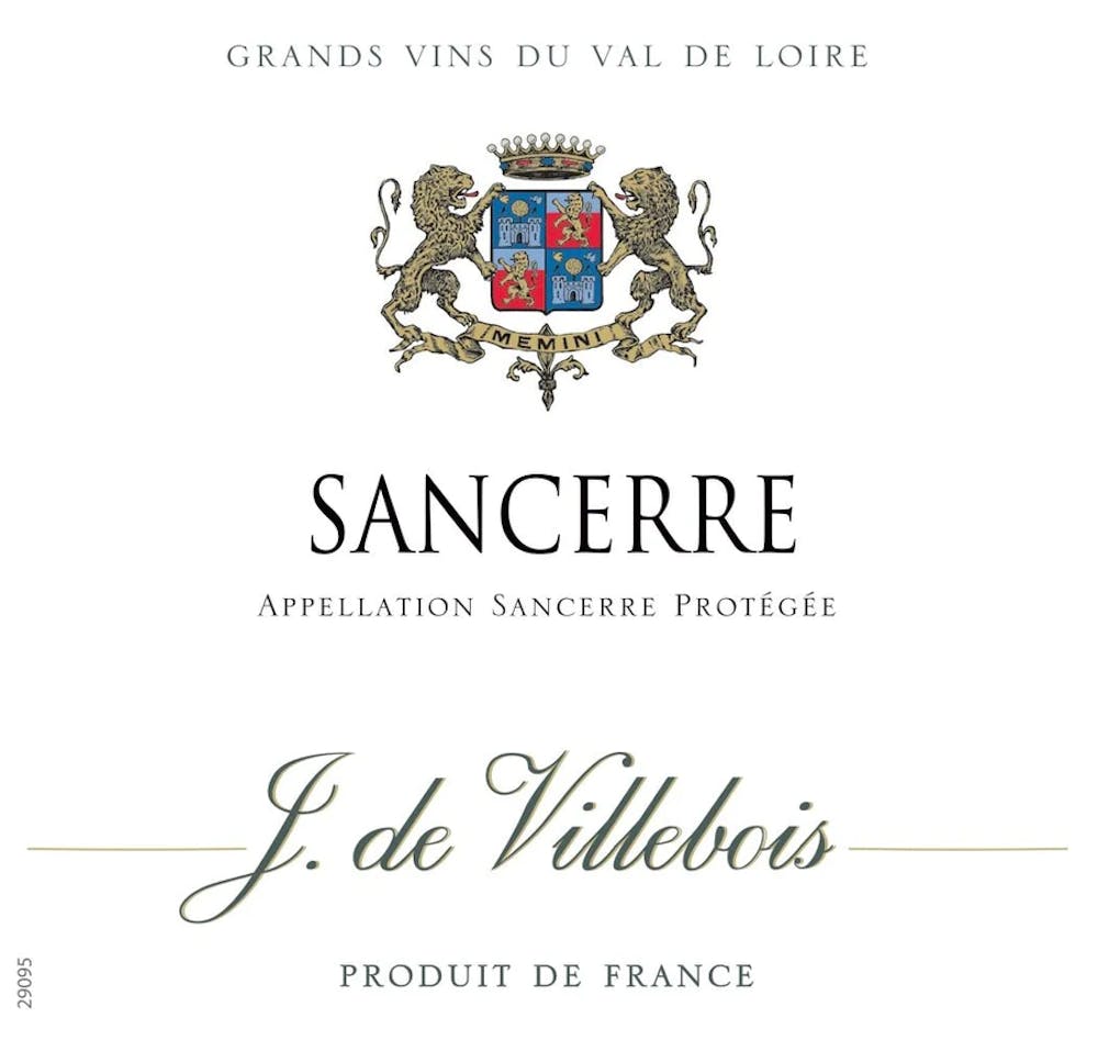J. de Villebois Sancerre 2022 Sauvignon Blanc