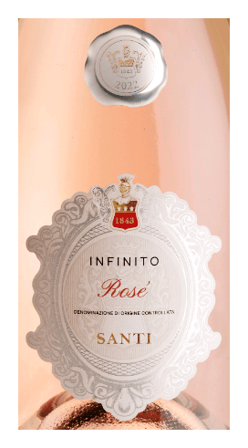 Santi 'Infinito' Rose Bardolino Chiaretto DOC 2023 :: Rosé