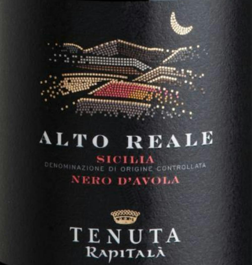 Rapitala Alto Reale Organic Nero d'Avola DOC 2022 Italian Red