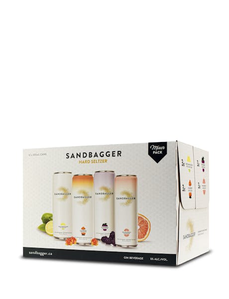 Sandbagger Variety Pack Hard Seltzer 8-12oz Cans :: Ready to Go Cocktails