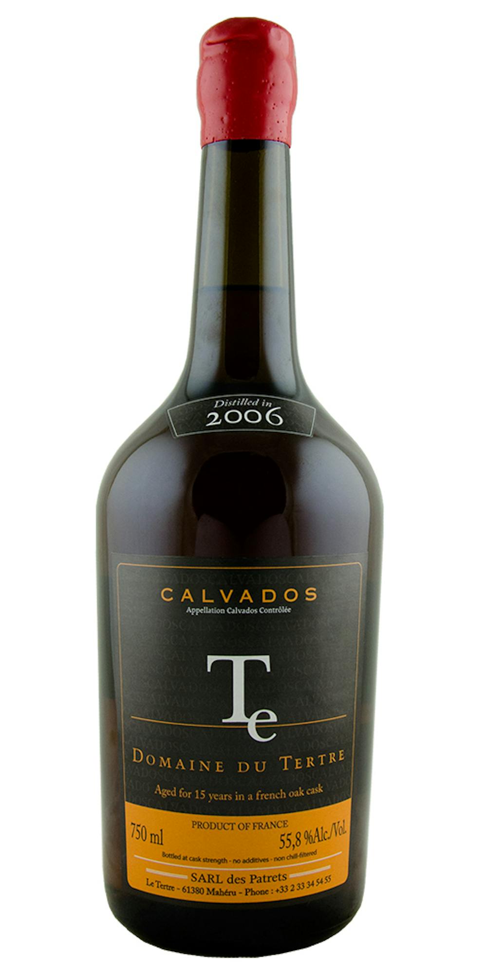 メーカー 一覧 Domaine Grappa & Brandy :: Calvados Cask Single 2006 Tertre du Brandy