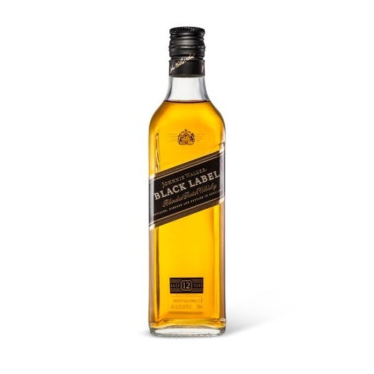Johnnie Walker Black 200ml Blended Scotch Whisky