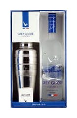 Grey Goose With Shaker 750ml Gift Set