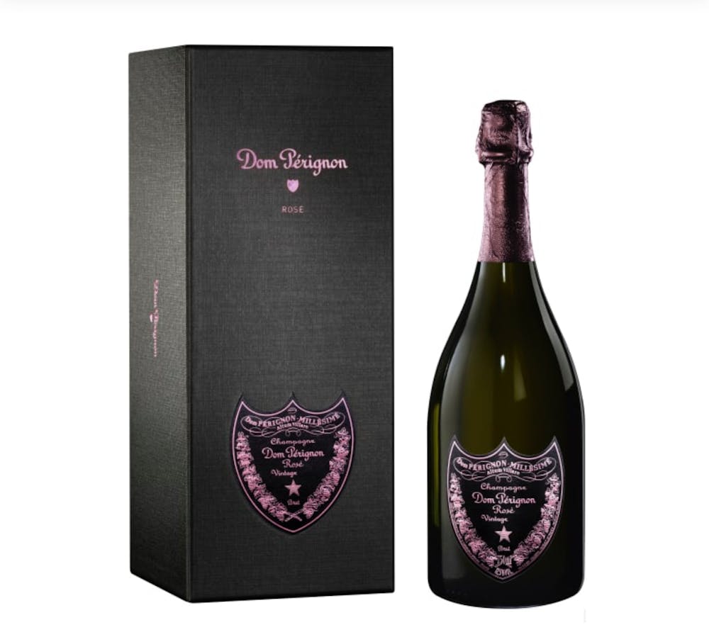 Dom Perignon with Gift Box Rose 2009 :: Bubbly Dry