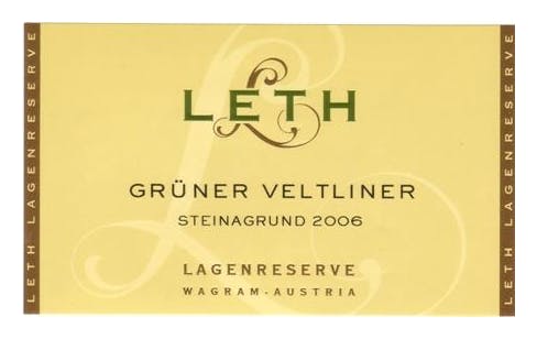 Leth 'Steinagrund Reserve' Gruner Veltliner 2011
