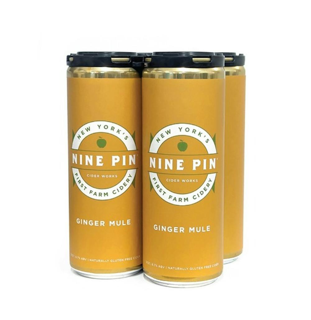 Nine Pin Ciderworks Ginger Mule 4-12oz Cans :: Cider