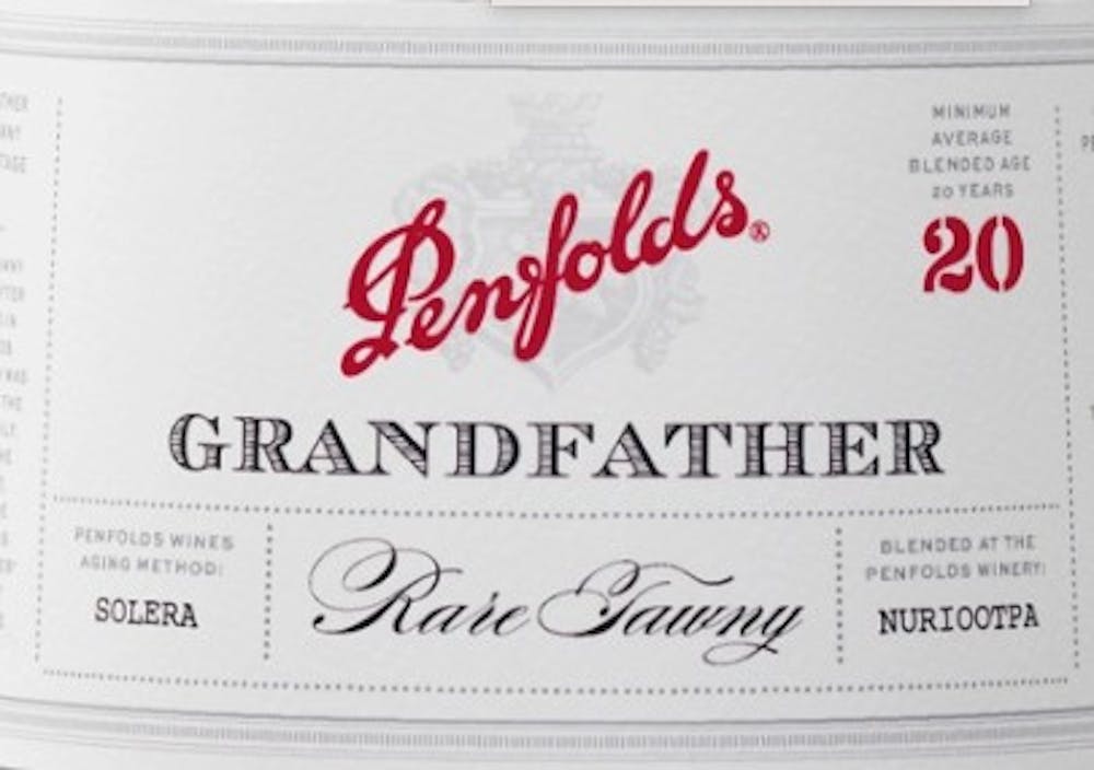 Penfolds Grandfather Fine Old Tawny Port Port Madeira Sherry