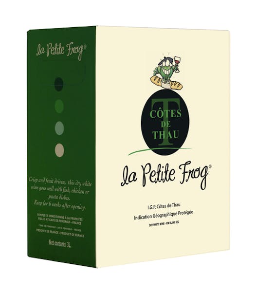 La Petite Frog Cotes de Thau la Petite Frog Vin Blanc 3.0L