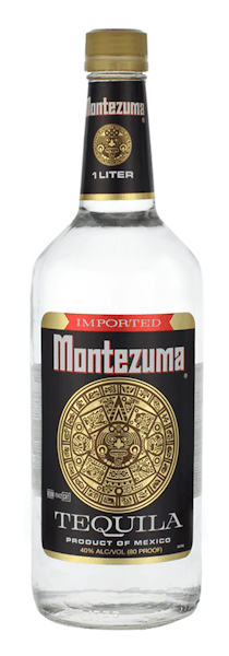 Montezuma Silver Tequila 80proof 1.0L