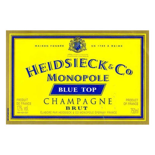 Heidsieck & Co. 'Monopole' Blue Top Brut NV