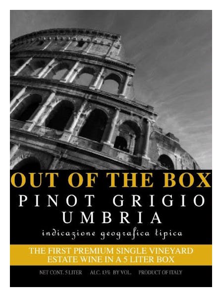 Out of the Box Pinot Grigio 5.0L