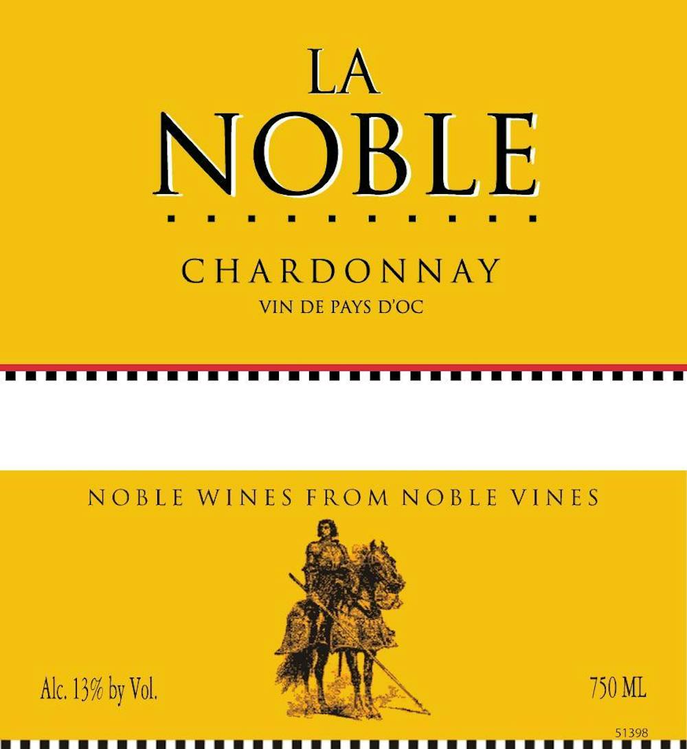 La Noble Chardonnay 2012 Chardonnay