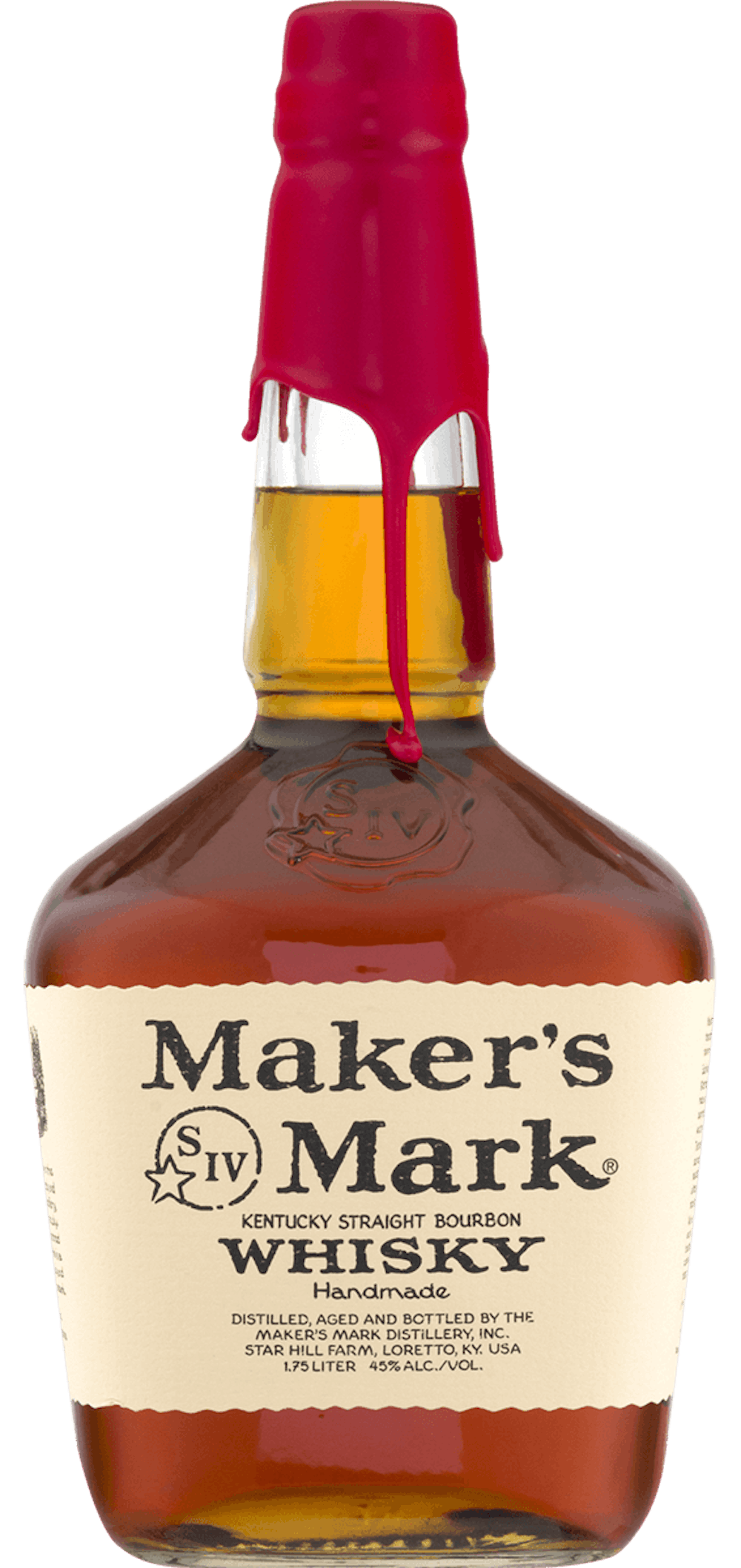 Maker's Mark Kentucky Straight Bourbon 1.75L 90proof :: Bourbon