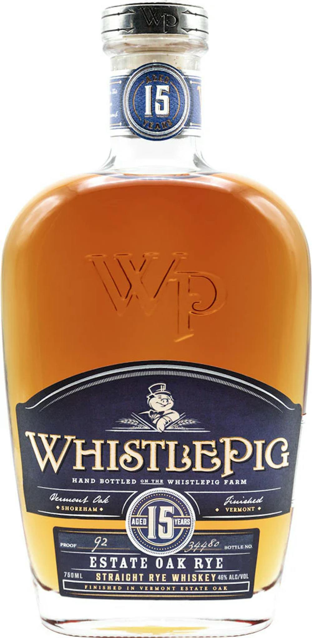 未開封 WhistlePig 15年ウィスキーピッグライウイスキー 700ml WhistlePig 15year 92proof Straight Rye Whiskey 750ml :: Rye