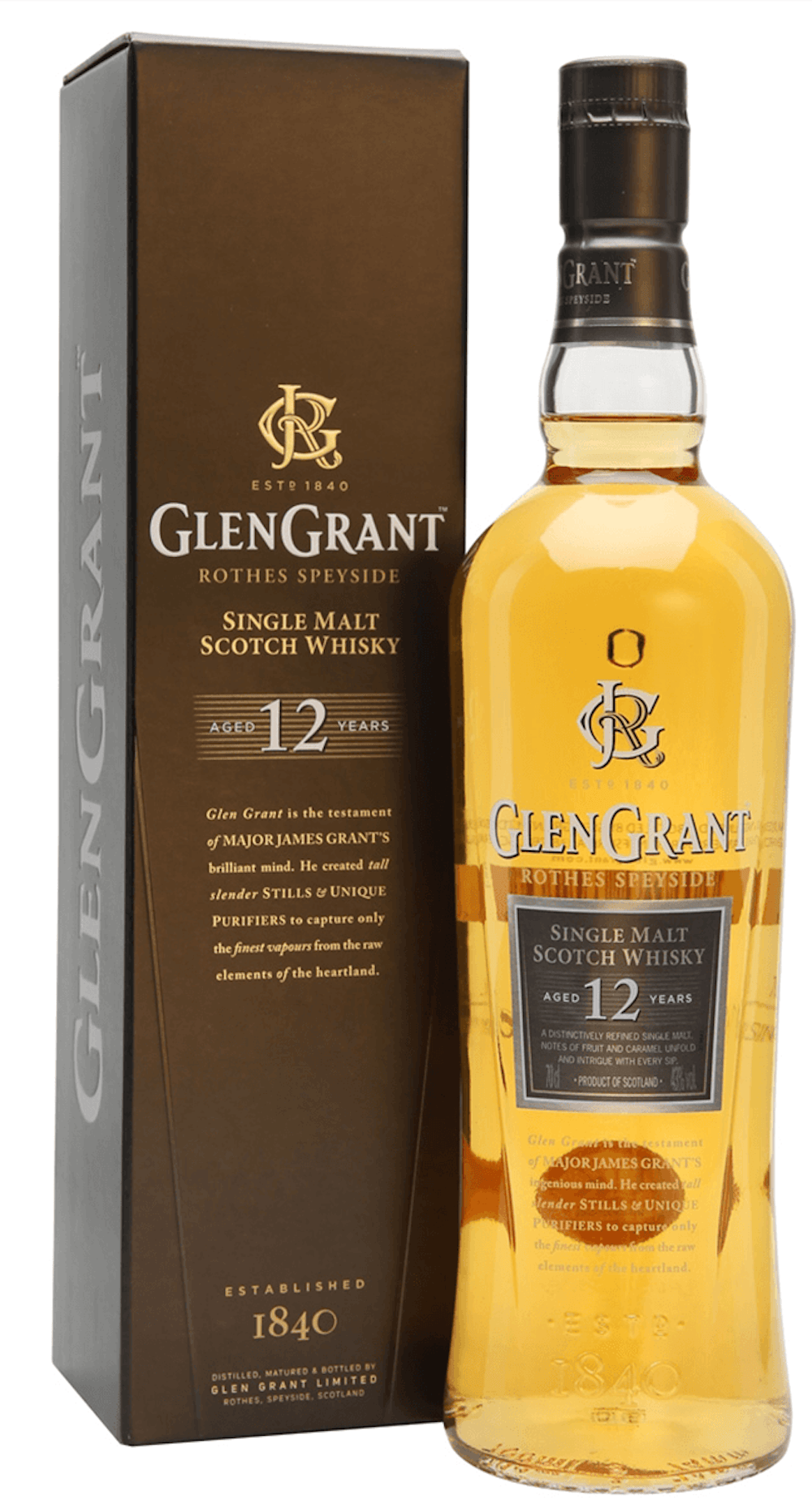Glen Grant 12yr 86prf Single Malt Scotch 750ml :: Single Malt Scotch