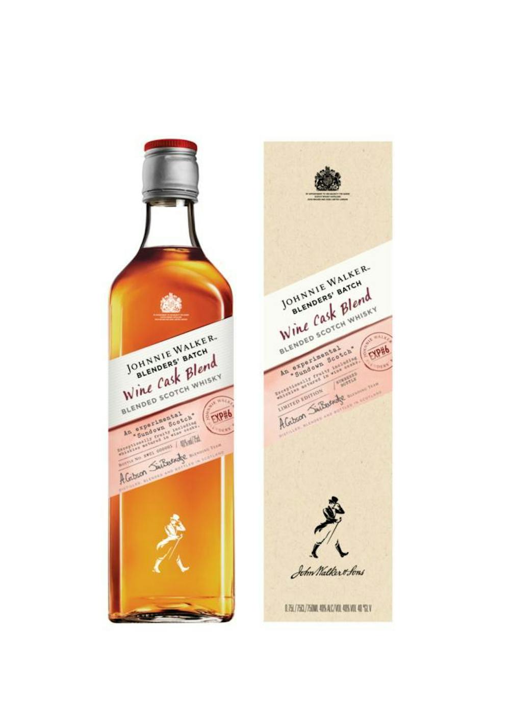 Johnnie Walker Wine Cask Blend Blended Scotch Whisky :: Whiskey