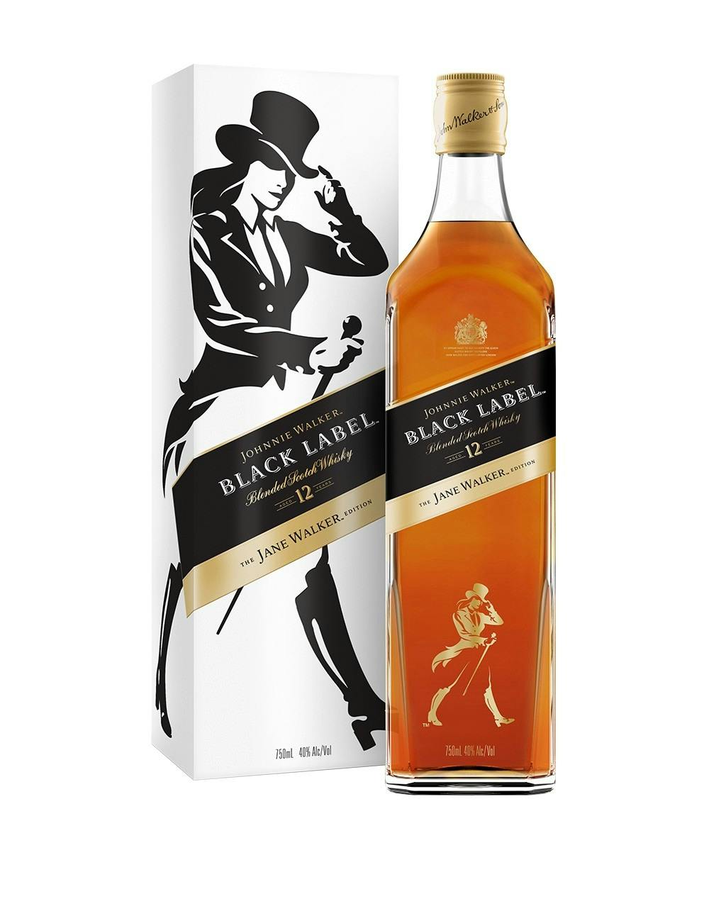 Johnnie Walker Black Label 'Jane Walker' Blended Scotch :: Blended