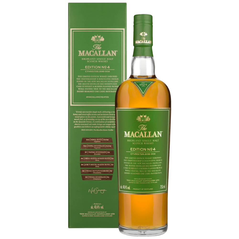 The Macallan 'Edition No. 4' Single Malt Scotch 750ml :: Single