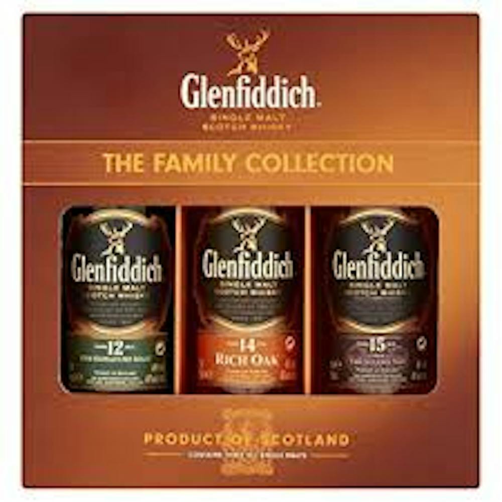 Glenfiddich 'Trio Pack' Single Malt Scotch 200ml :: Single Malt Scotch
