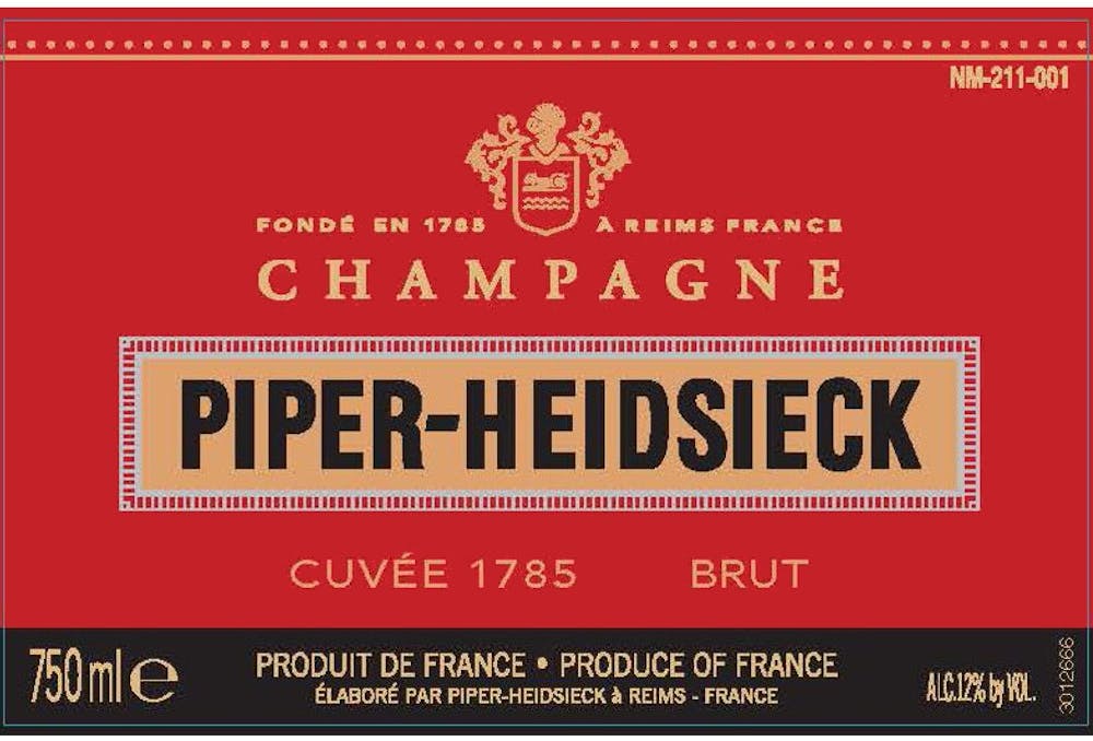 Piper-Heidsieck Cuvée 1785 シャンパン Piper Heidsieck 'Cuvee 1785' Brut NV :: Bubbly Dry