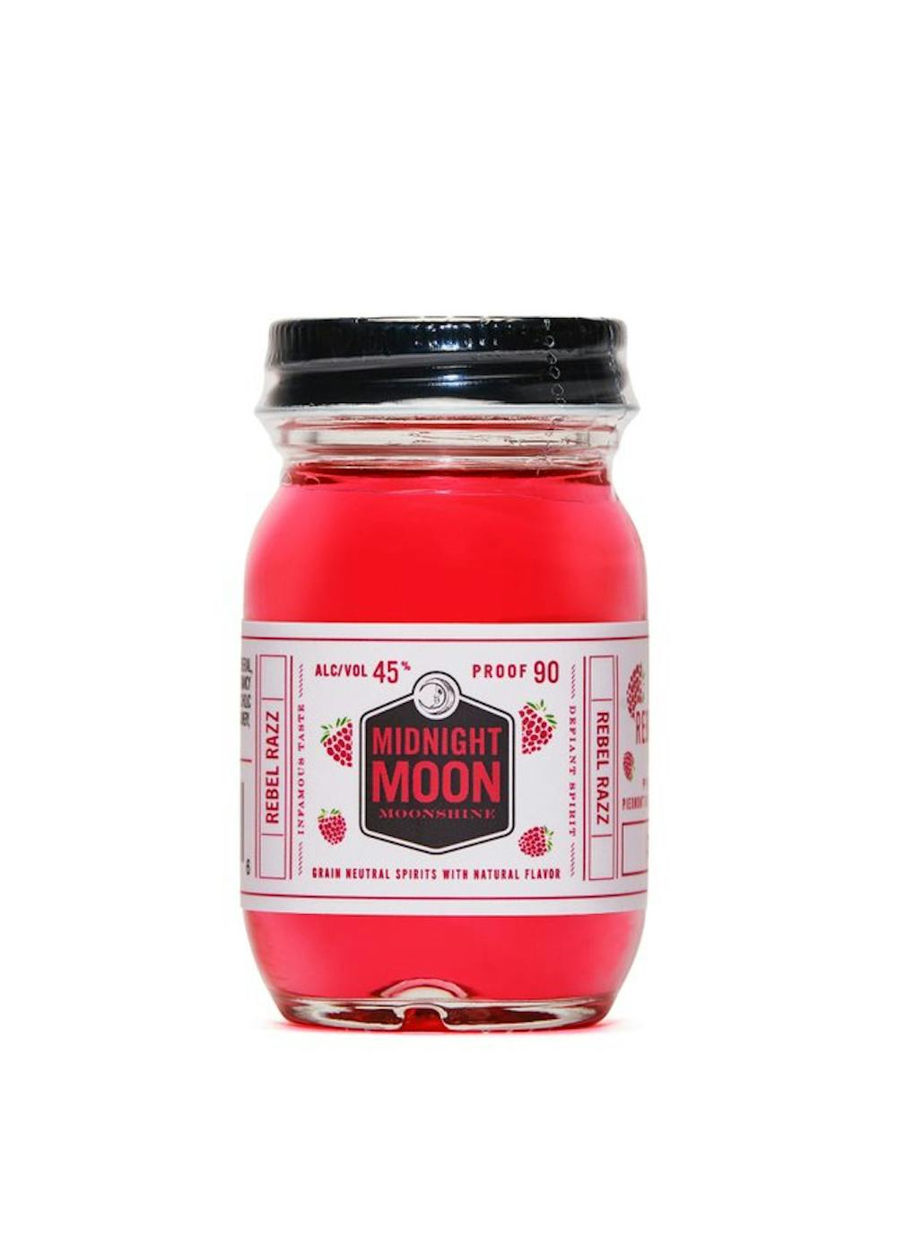 Junior Johnson Midnight Moon Moonshine Rebel Razz 50ml :: Whiskey